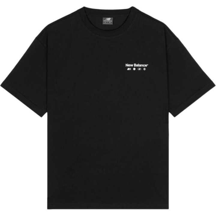 New Balance New Balance T Shirts Men's Black Crew Neck