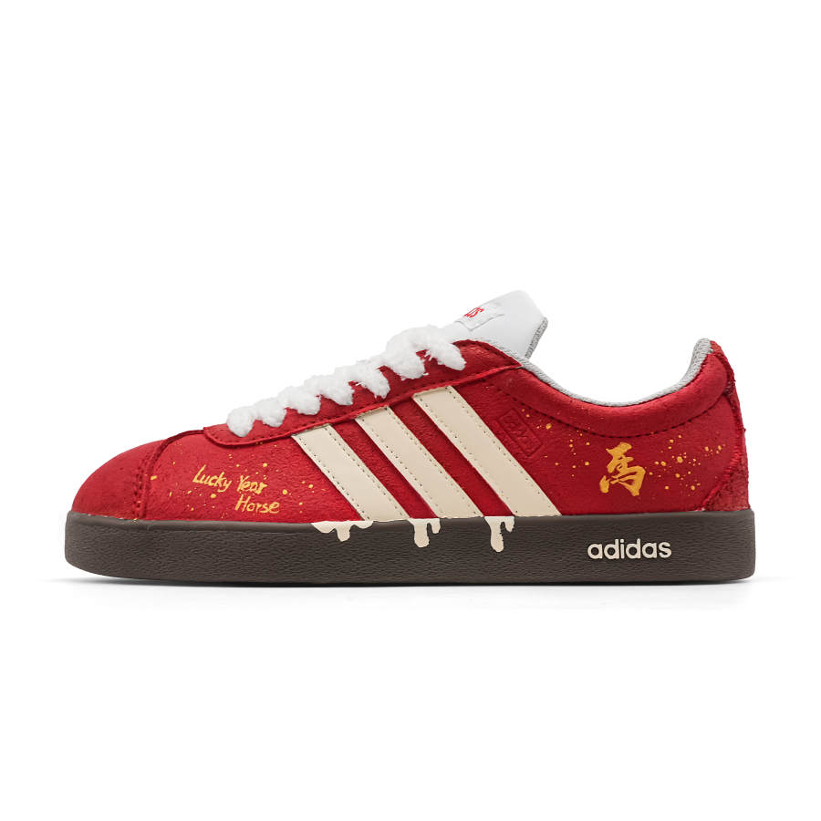 Adidas Neo VL Court 2.0 Blessing And New Beginnings Coverage Abrasion Resistant Coverage Abrasion Resistant Low top