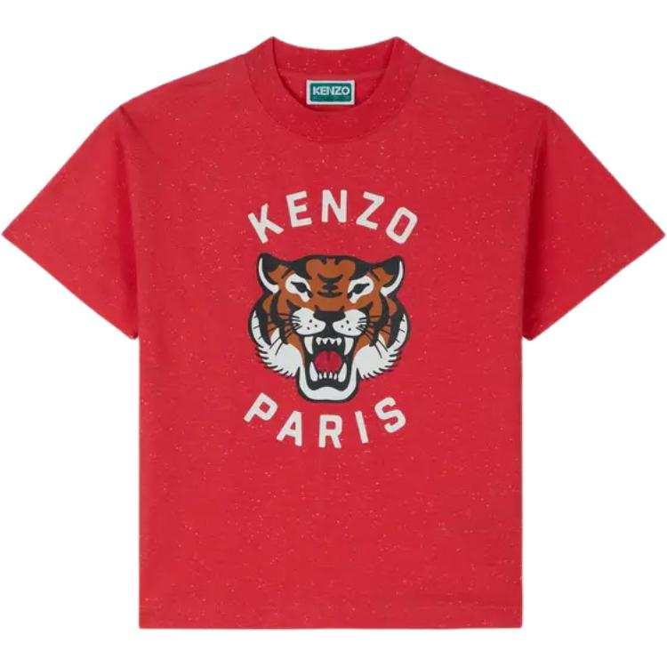 KENZO Kids T Shirts Crew Neck Moderate