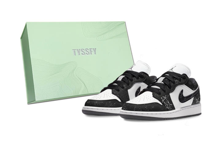 Jordan Jordan Air Jordan 1 Custom Box Abrasion Resistant Waterproof Wear resistant And Waterproof Low top