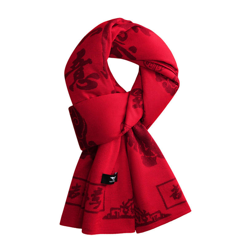 SEPTWOLVES SEPTWOLVES Polyester Acrylic Polyamide Sheep Wool Scarves Unisex