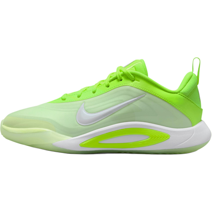 Nike Nike A'One Low top Children's Basketball Shoes Green White Kids'