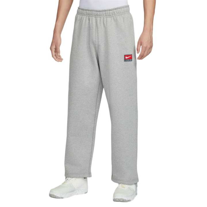 Nike Nike Casual Pants Men's Gray Moderate Straight Fit Pants