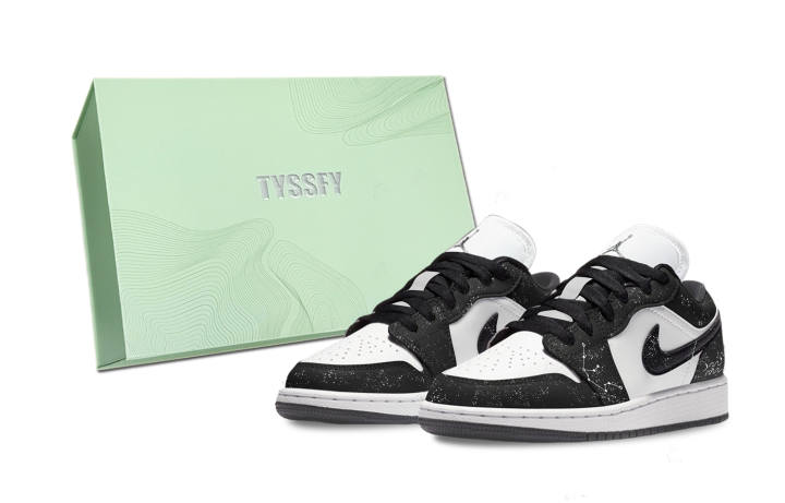 Jordan Jordan Air Jordan 1 Custom Box Abrasion Resistant Waterproof Wear resistant And Waterproof Low top