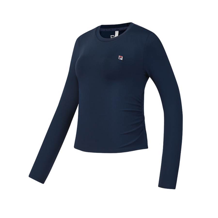 FILA Tennis T Shirt Women's Serene Void Blue