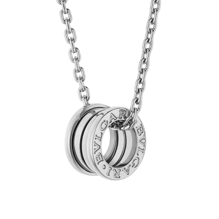 BVLGARI B.Zero1 Series Minimalist Fashion Necklaces Unisex