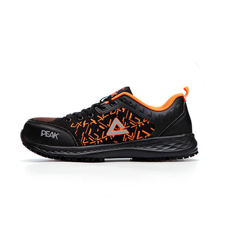 PEAK PEAK Protective Shoes Men's Black Orange