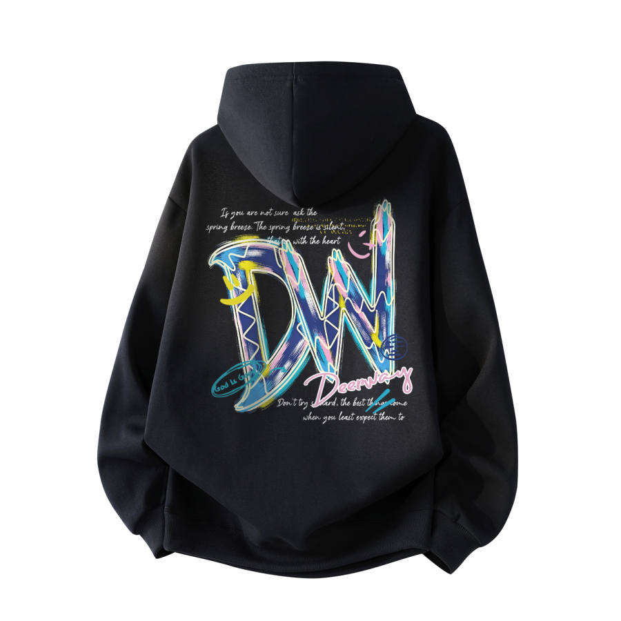 DEERWAY Sweatshirts Unisex Hooded Moderate Regular