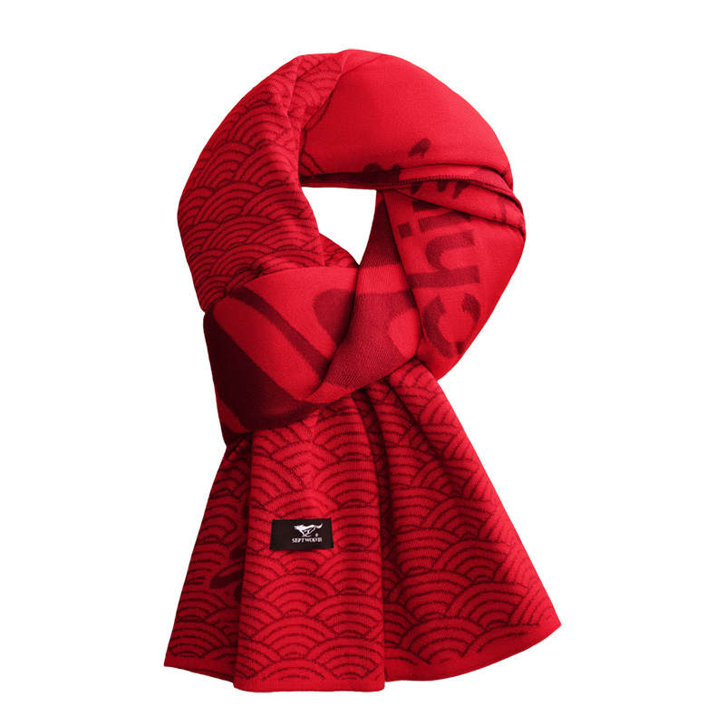 SEPTWOLVES SEPTWOLVES Polyester Acrylic Polyamide Sheep Wool Scarves Unisex