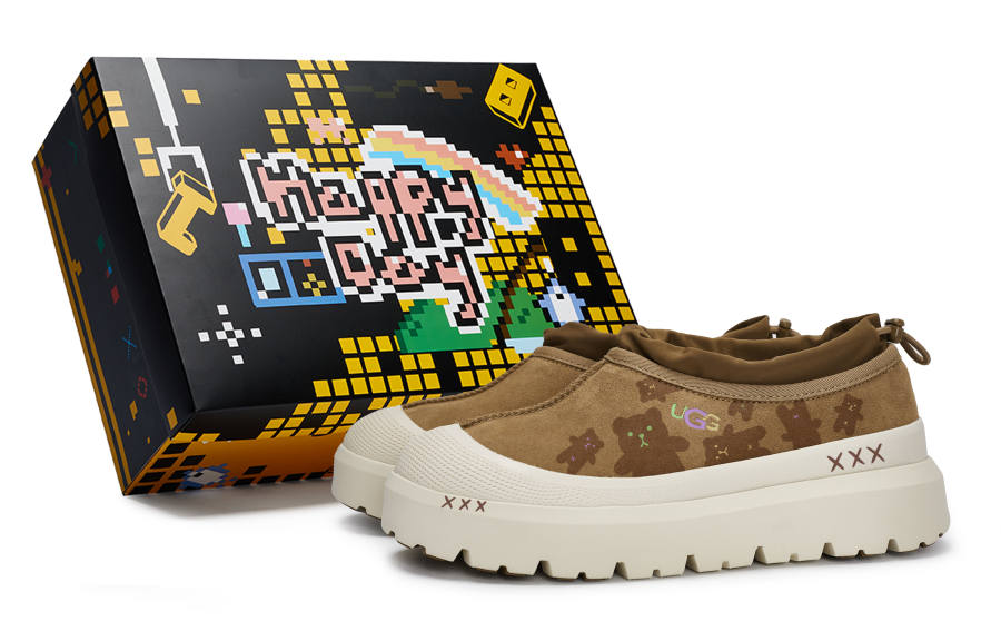 UGG UGG 811 Manufacturing, Caramel Bear, Special Shoe Box