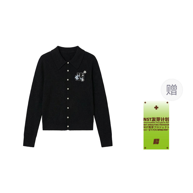 NSTNEW START Sweaters Women's Polo Collar Moderate