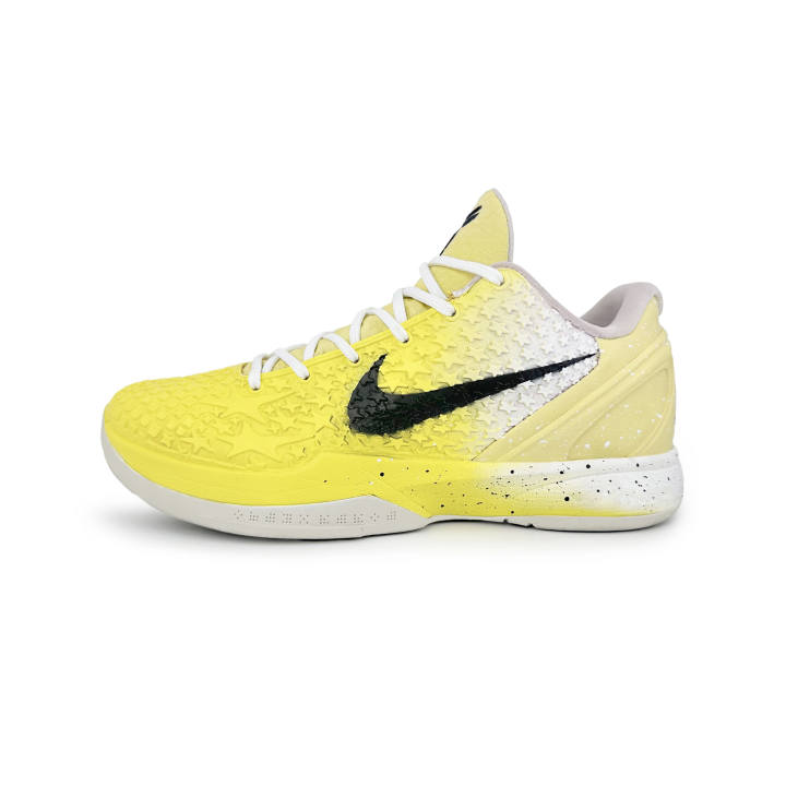 Nike Nike Zoom Kobe 6 Protro Lemon Soda Abrasion Resistant Slip Resistant Abrasion Resistant Slip Resistant Low top