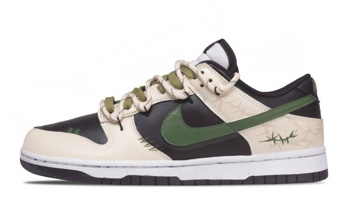 Nike Nike Dunk Wild Thorn Wear resistant, Lightweight, Breathable, And Non slip. Low top Skateboard Shoes Men's