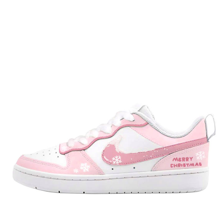 Nike Nike Court Borough 2 Slip Resistant Abrasion Resistant Low top Skateboard Shoes Unisex