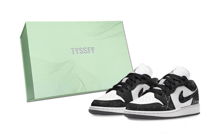 Jordan Jordan Air Jordan 1 Custom Box Abrasion Resistant Waterproof Wear resistant And Waterproof Low top