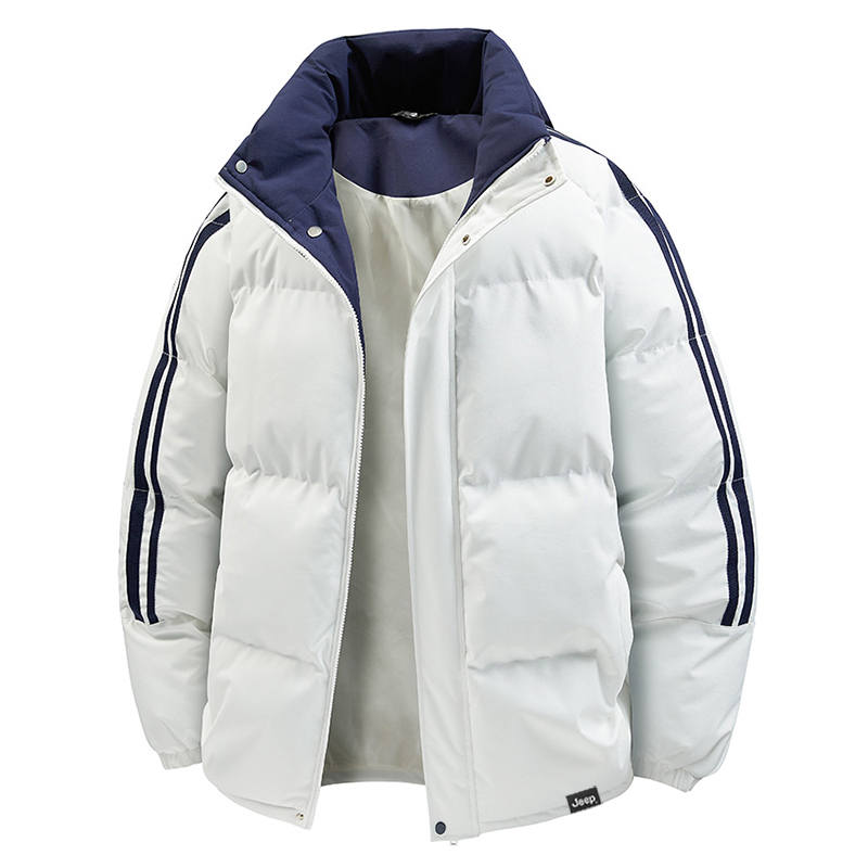 Jeep Jeep Puffer Jackets Unisex Stand Collar Thickened