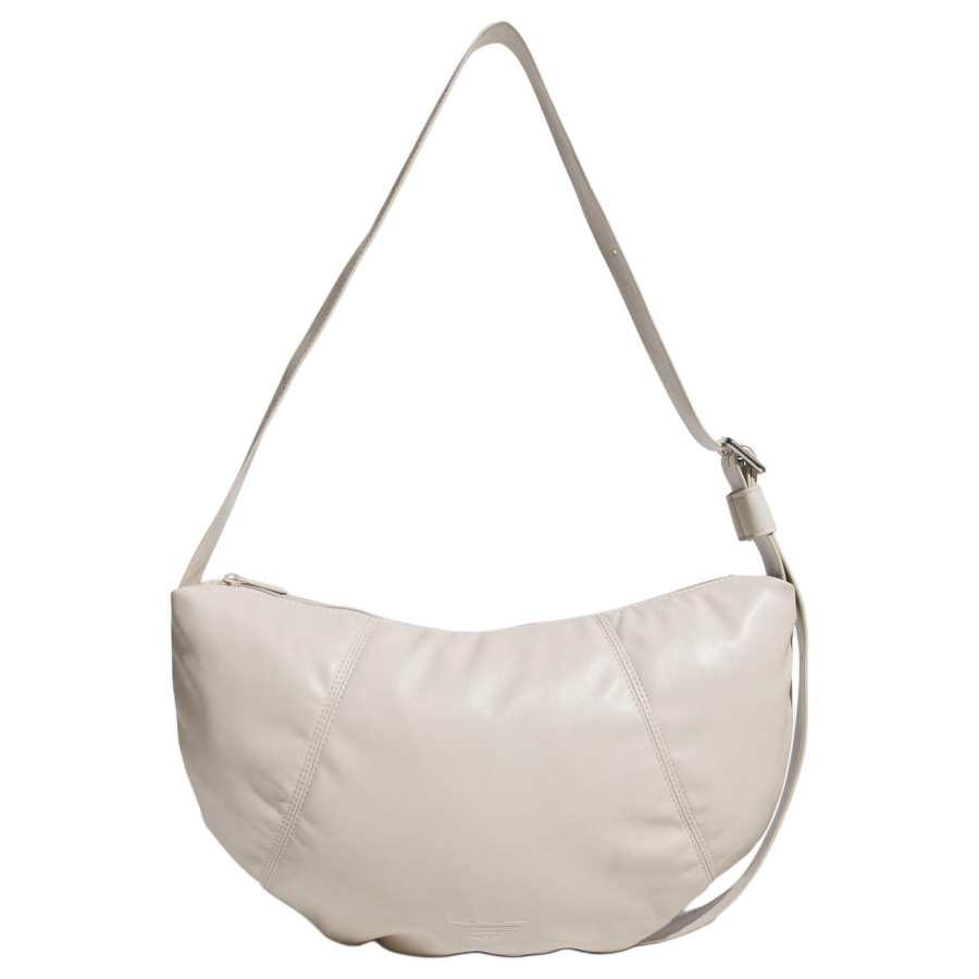 Adidas Originals Polyurethane, Synthetic Leather Crossbody Bag, Shoulder Bag Medium Women's Light Brown