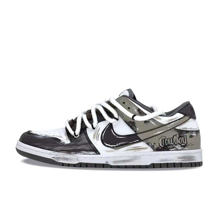 Nike Nike Dunk Crayon Puppy, Dick Denim Thermal Slip Resistant Low top Skateboard Shoes Men's
