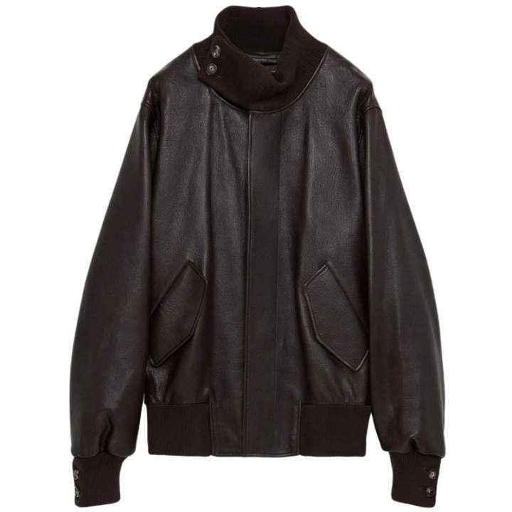 LOEWE LOEWE SS26 Spring Summer Collection Leather Jacket Men's