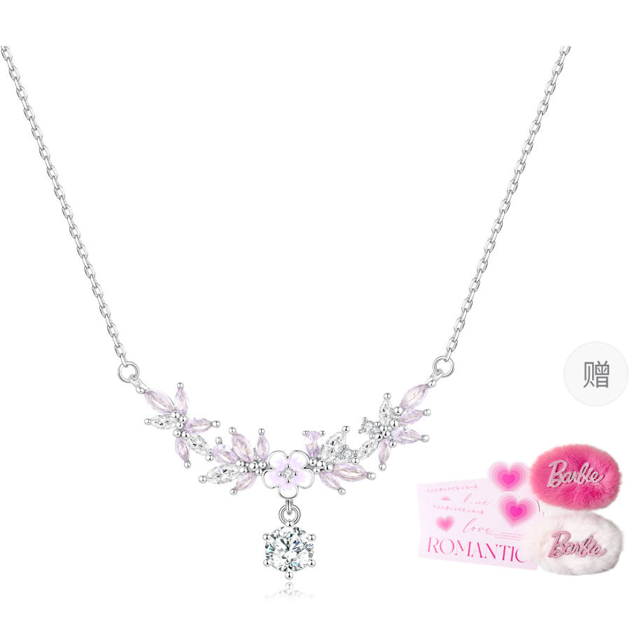 Barbie Swarovski Crystal Necklaces Women's