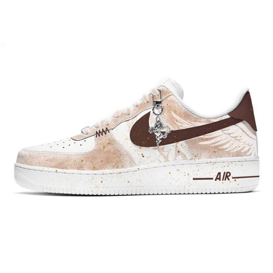 Nike Nike Air Force 1 Golden Auspicious Horse CNY Collection, New Year's Day Culture CH Abrasion Resistant Slip Resistant