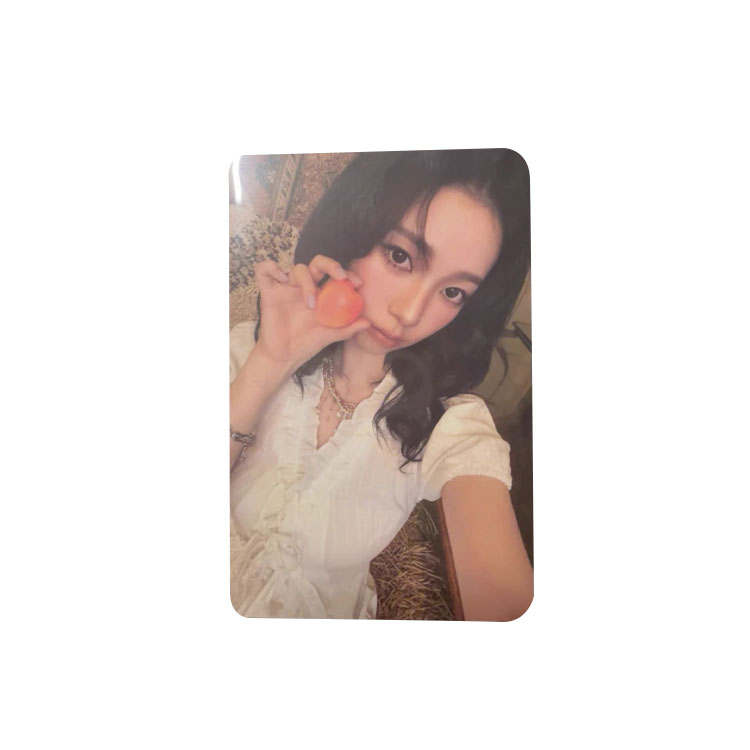 SM ENTERTAINMENT Aespa 26 Yu Jimin Karina Fixed Formula, Citrus Ver.B Photocards 1 Pc