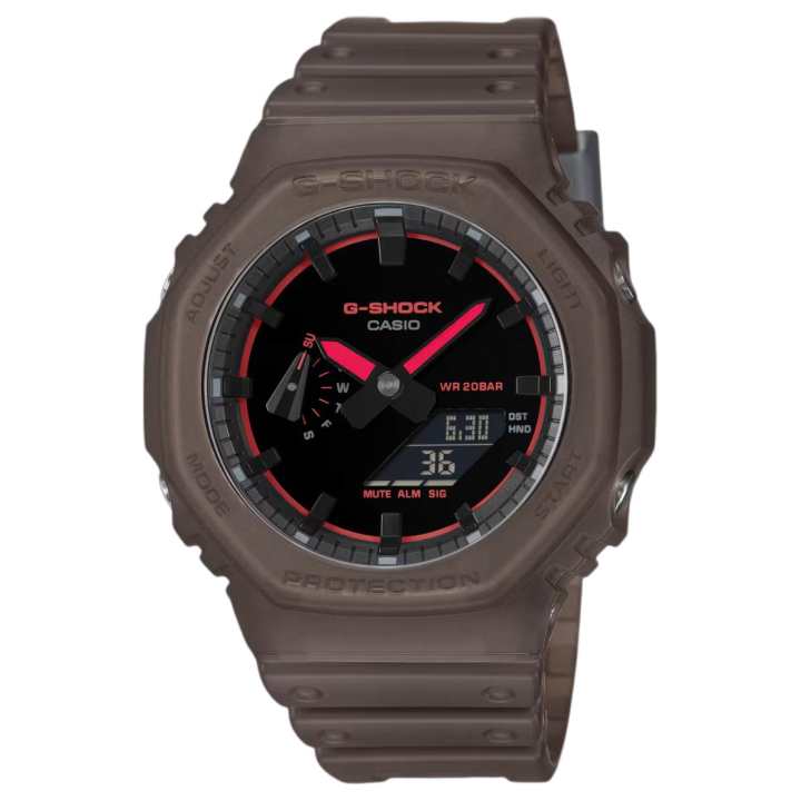 CASIO CASIO 2100 Collection Quartz Movement Resin Strap Watch Men's Watches Black Dial