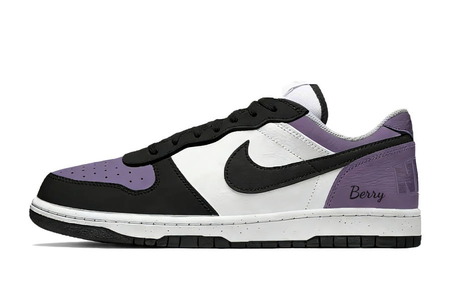 Nike Nike Big Starlight Purple Abrasion Resistant Breathable Low top Skateboard Shoes Men's Purple