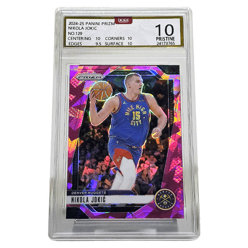 PANINI Nikola Jokic Star Card 24 Final Prizm Ice Crushing Collection Graded Cards 1 Pc