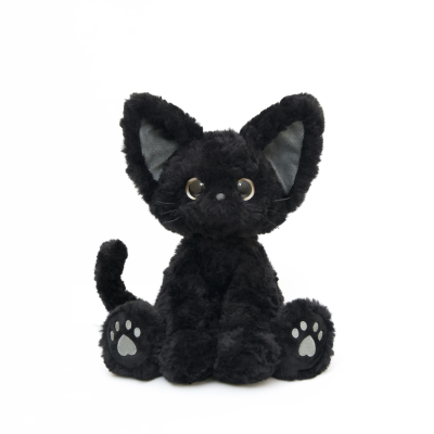 J&M PRIME Black German Wirehair, KUKI Plush Toys Doll 27cm