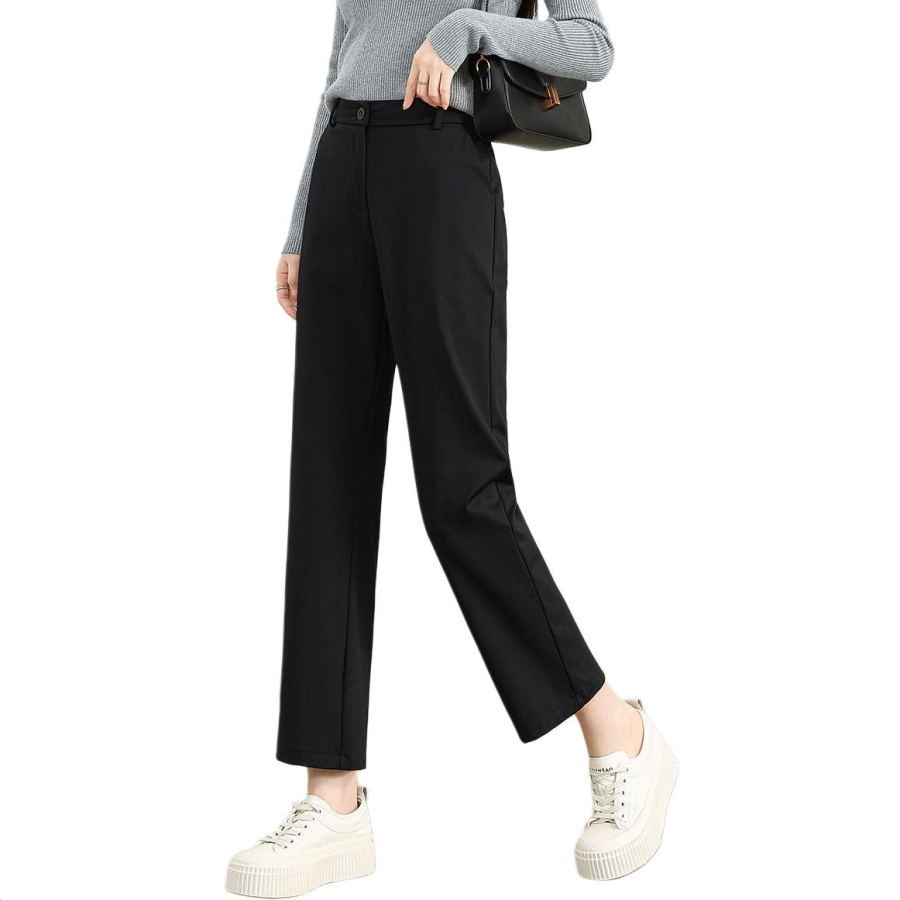 BALENO Casual Pants Women's Moderate Straight Fit Pants