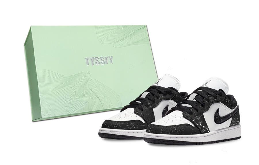 Jordan Jordan Air Jordan 1 Golden Bull Box Synthetic Leather Abrasion Resistant Low top Children's Basketball Shoes Teenagers