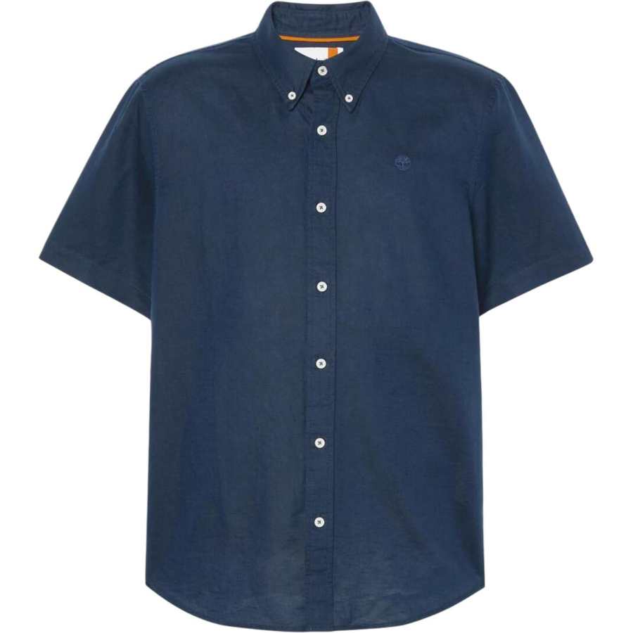 Timberland Shirts Men's Dark Navy Blue Moderate