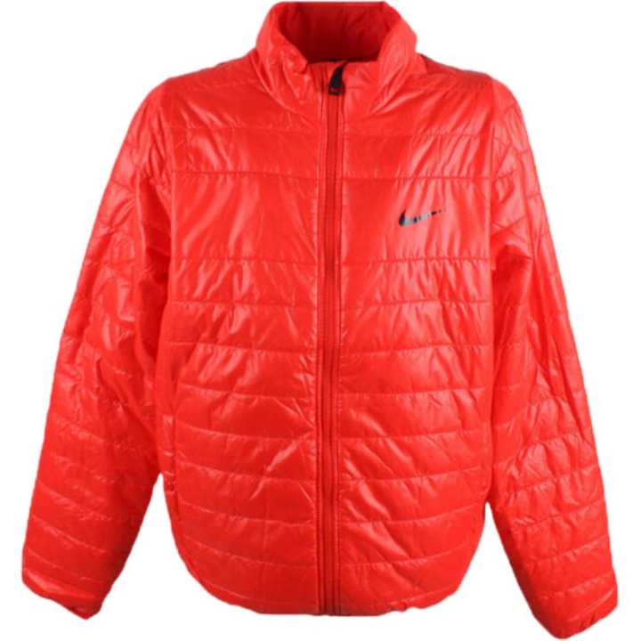 Nike Nike Puffer Jackets Men's Red Stand Collar Moderate