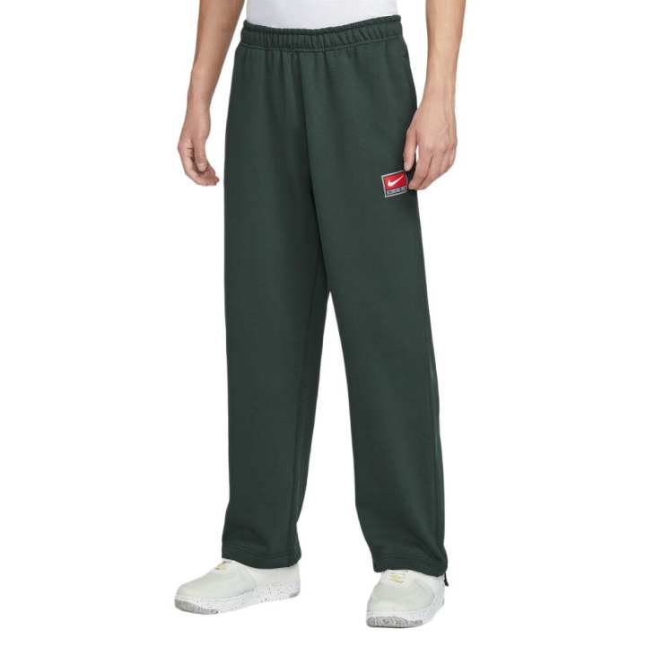 Nike Nike Casual Pants Men's Green Moderate Straight Fit Pants