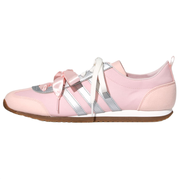 Adidas Adidas VS JOG 2.0 German Army Trainers Unisex Pink Silver