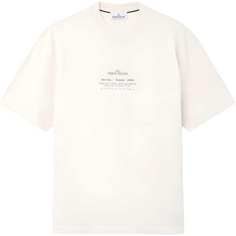 STONE ISLAND SS26 T Shirt Unisex Beige