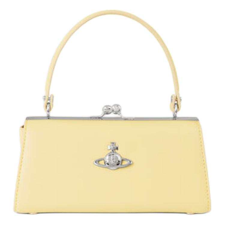 Vivienne Westwood Pu Handbag Extra Large Women's Light Yellow