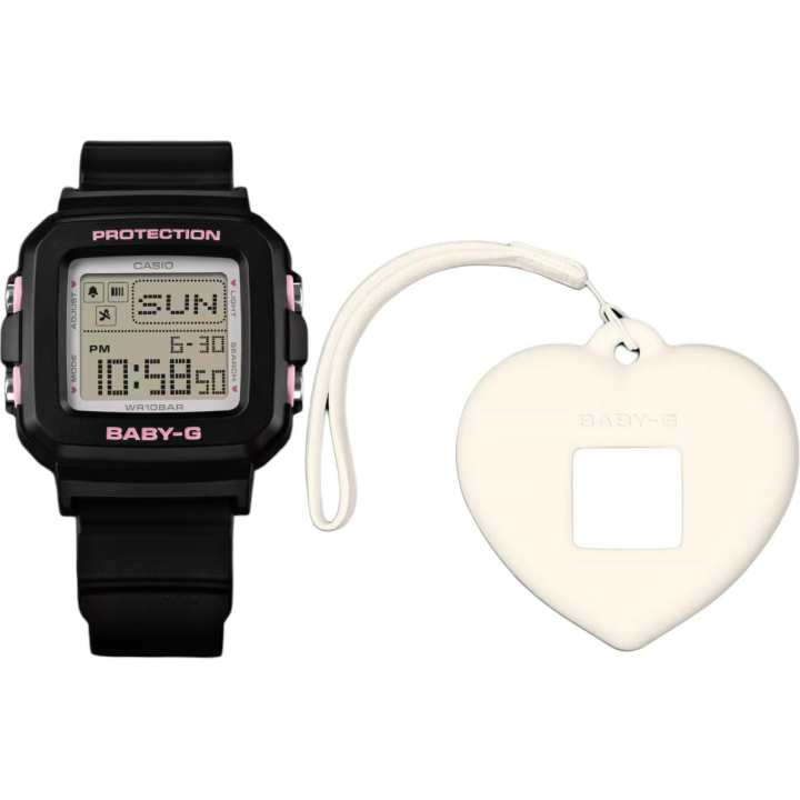 CASIO CASIO BGD 10 Collection Quartz Movement Resin Strap Watch Women's Watch Gray Dial