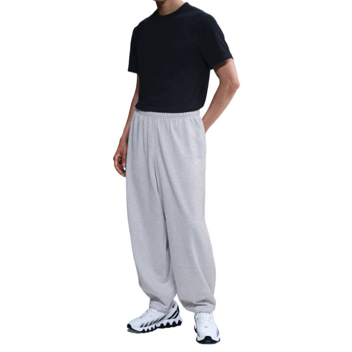 Nike Nike Club Knitted Sweatpants Men's Birch Heather Gray/White/White Moderate Straight Fit Pants