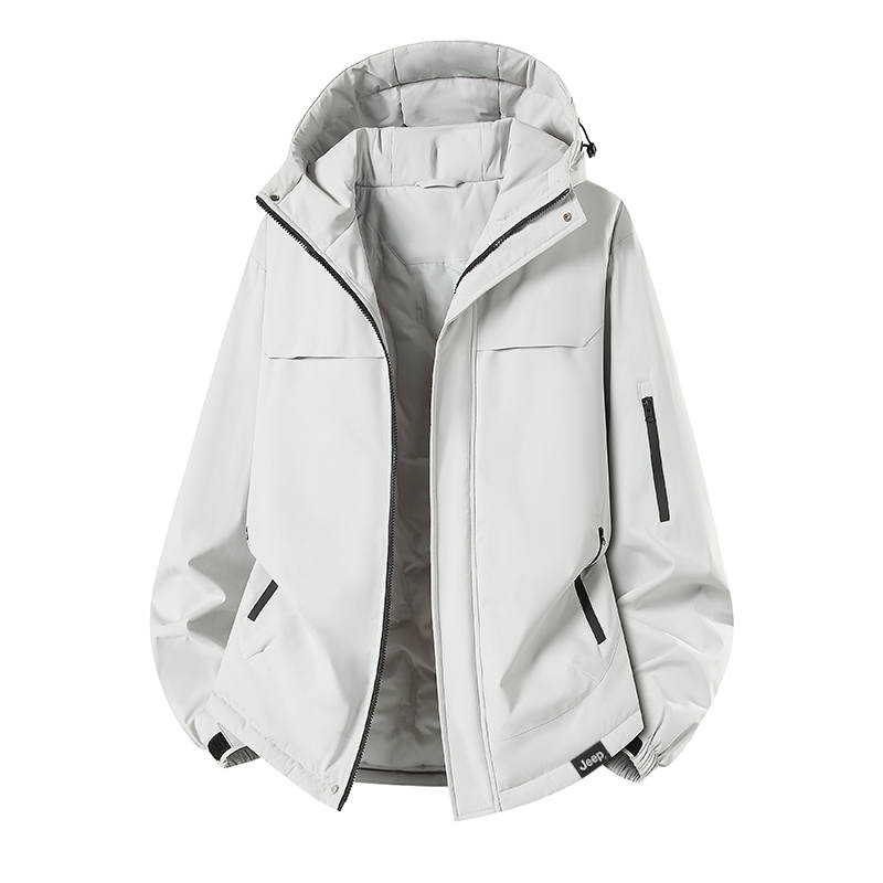 Jeep Jeep Puffer Jackets Unisex Hooded Thickened