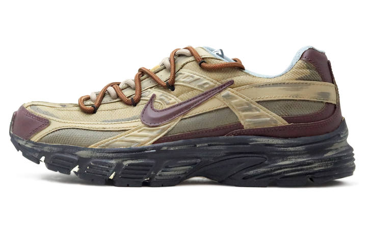 Nike Nike Initiator Mesh, Leather Low top Casual City Commuting Running Shoes Men's Brown Red