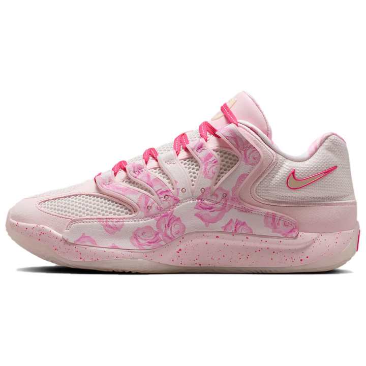 Nike Nike KD 18 Breathable Support Grip Basketball Shoes Men's Pink