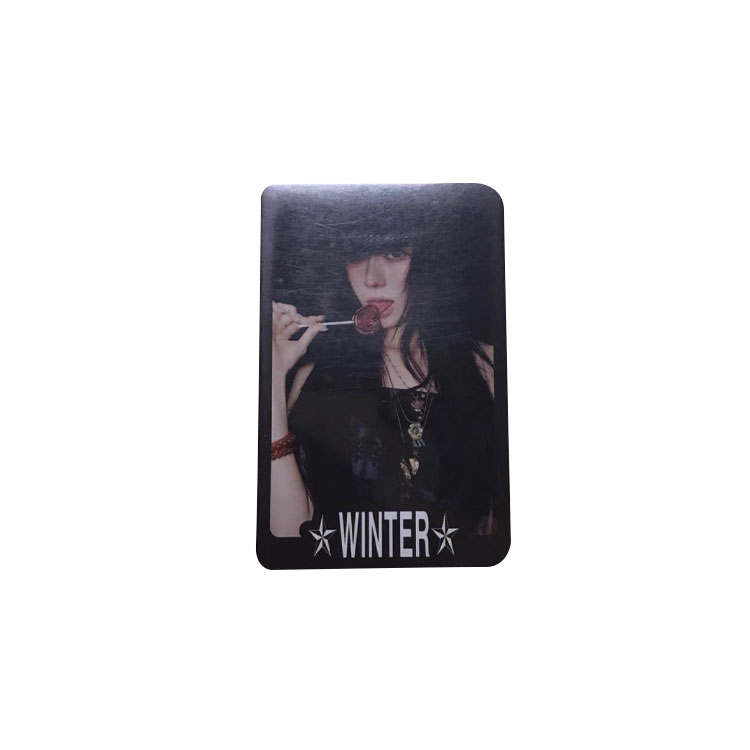 SM ENTERTAINMENT Aespa 26 Kim Min Jeong Winter Game Card Photocards 1 Pc
