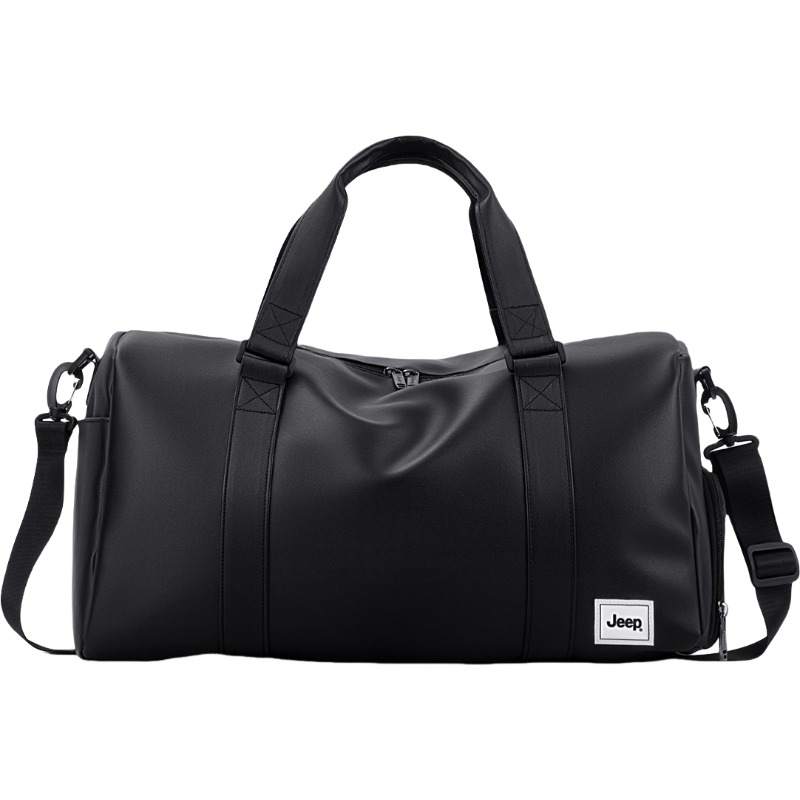 Jeep Oxford Crossbody Bag Men's Classic Black