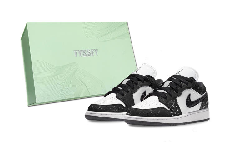 Jordan Jordan Air Jordan 1 Custom Archer Gift Box Set Abrasion Resistant Waterproof Wear resistant And Waterproof Low top