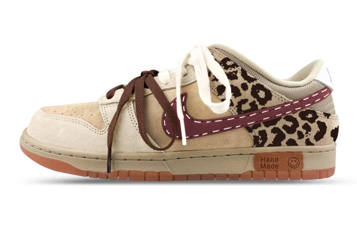 Nike Nike Dunk SB Abrasion Resistant Abrasion Resistant Low top Skateboard Shoes Unisex Brown