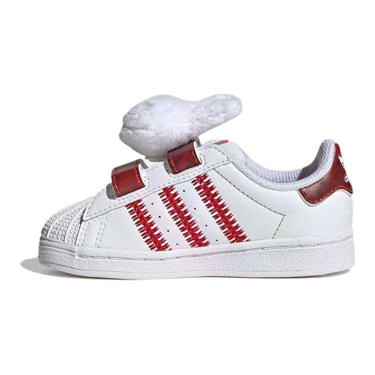 Adidas Originals SUPERSTAR CF Low top Sports Skateboard Shoes Infant And Toddler