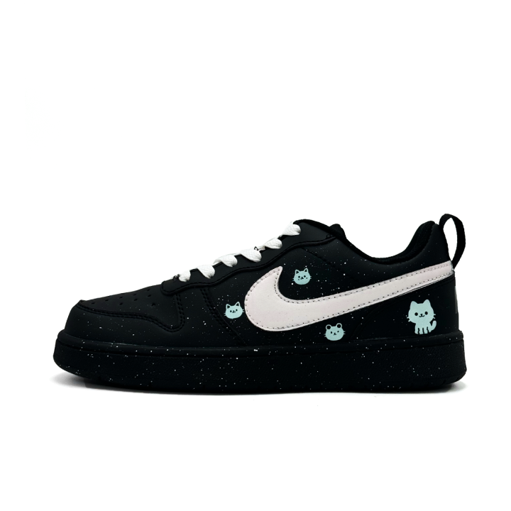 Nike Nike Court Borough Ink Black Blue Cat Synthetic Leather