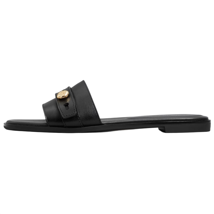 TORY BURCH TORY BURCH Romy Slide Slippers Women's Black